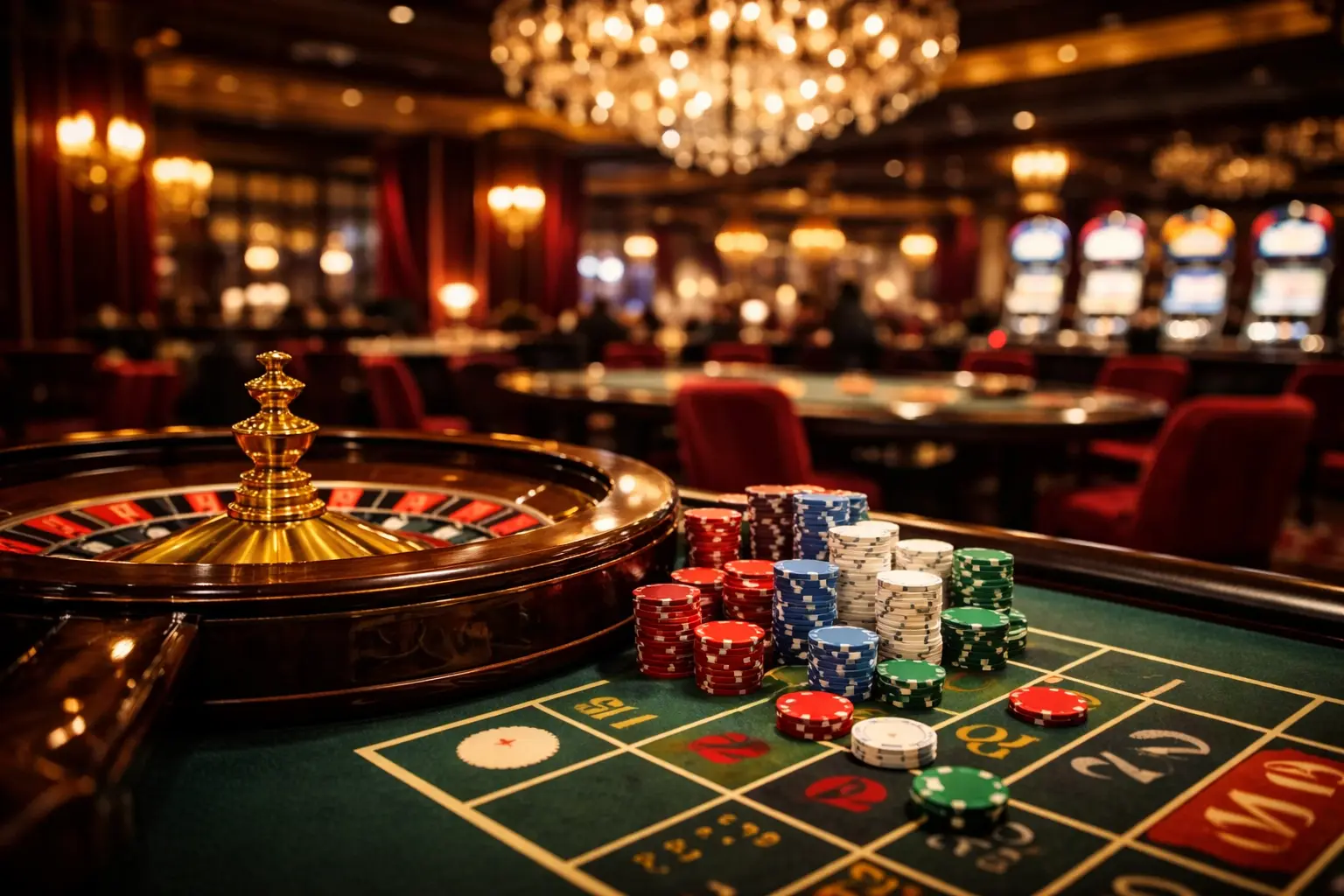 Elegancka atmosfera kasyna — TimeReall